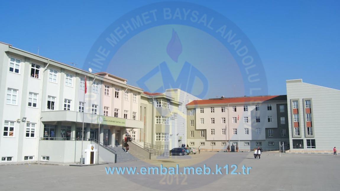 Emine Mehmet Baysal Anadolu Lisesi Fotoğrafı